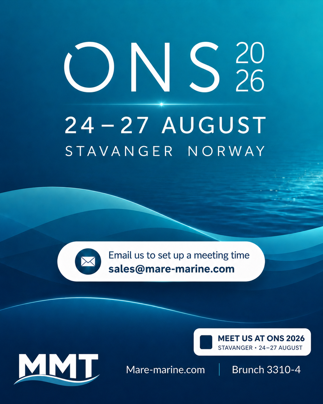 ONS 2026, del 24 al 27 de agosto, Stavanger, Noruega