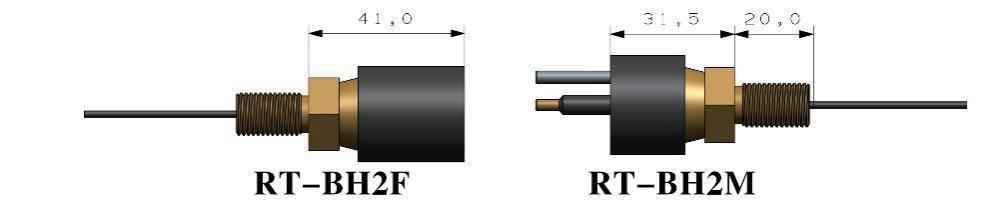 RT-BH2F / RT-BH2M — dimensional drawing