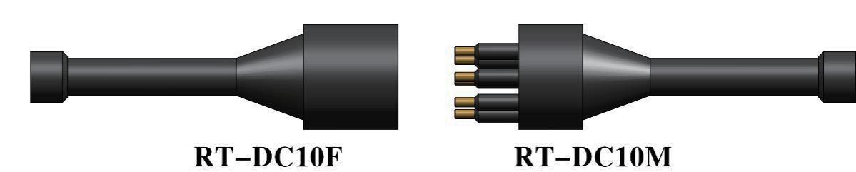 RT-DC10F / RT-DC10M — dimensional drawing
