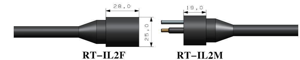 RT-IL2F / RT-IL2M — dimensional drawing