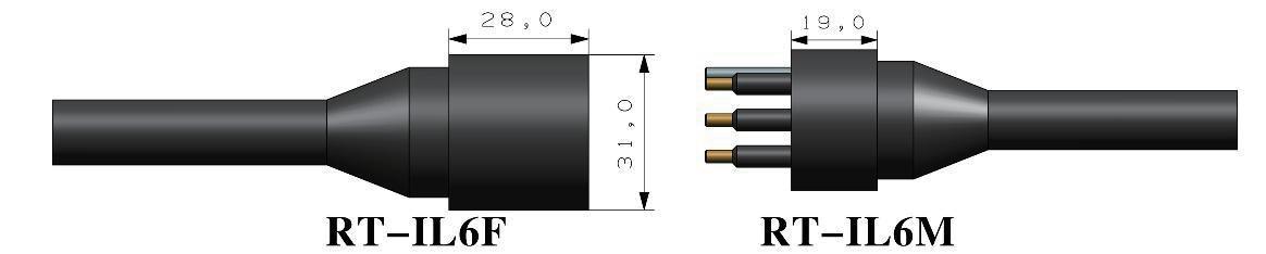 RT-IL6F / RT-IL6M — dimensional drawing