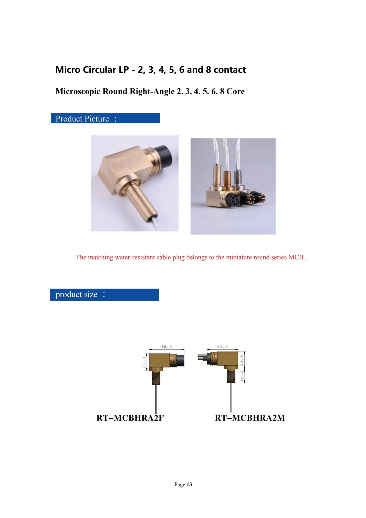 Micro Series: original catalogue, PDF page 16