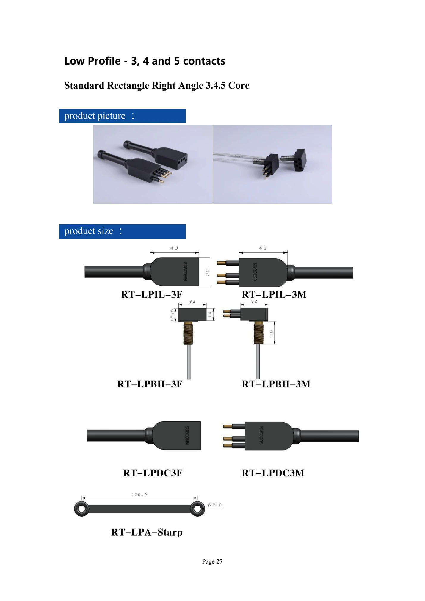 Low Profile Series: original catalogue, PDF page 32
