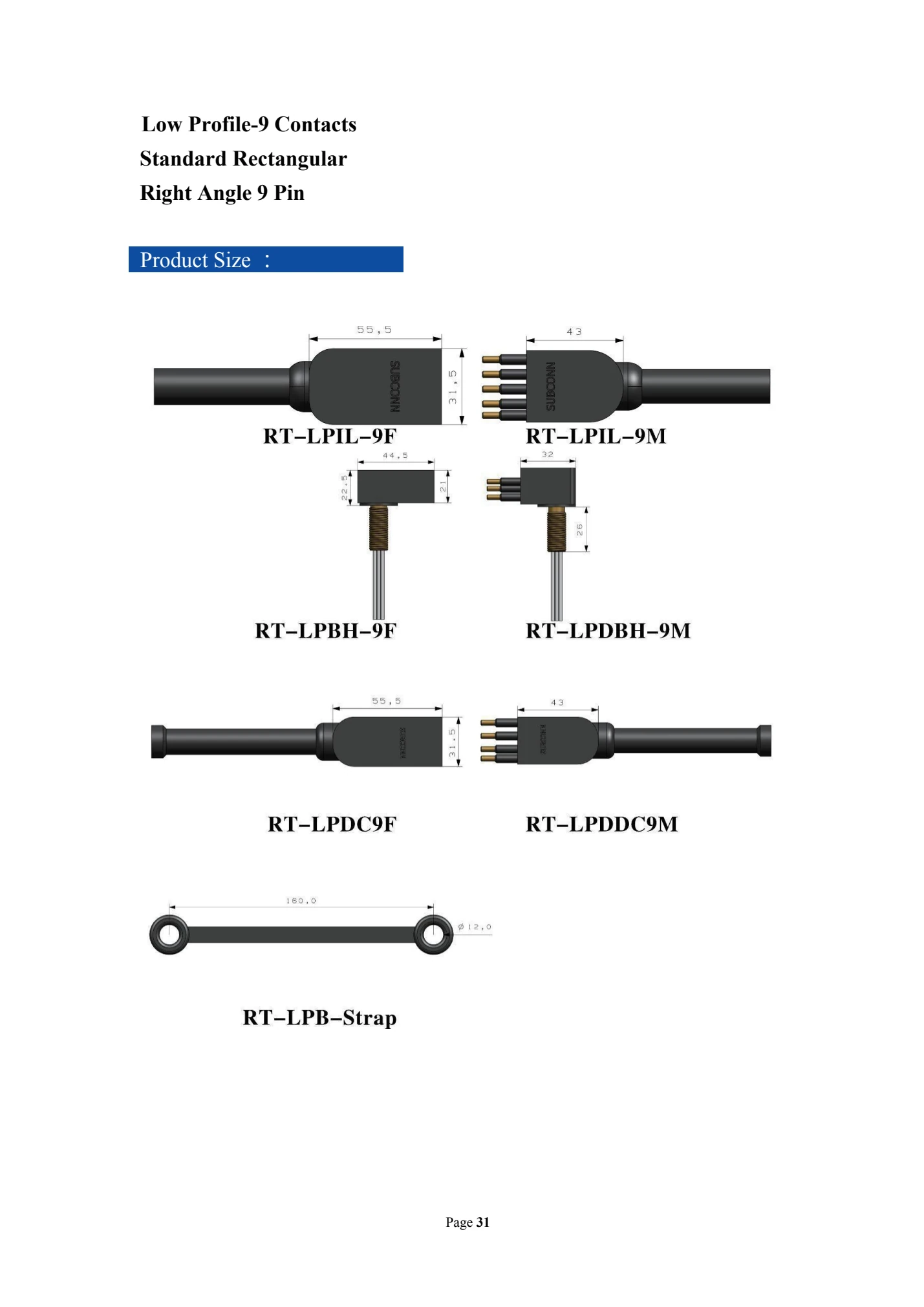 Low Profile Series: original catalogue, PDF page 36