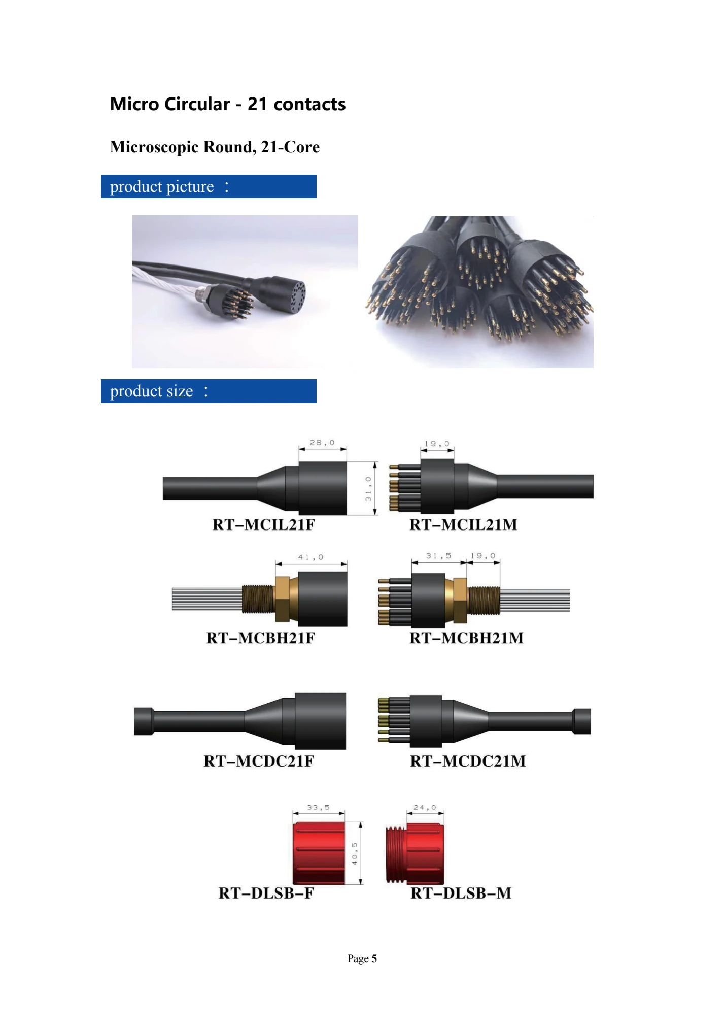 Micro Series: original catalogue, PDF page 7
