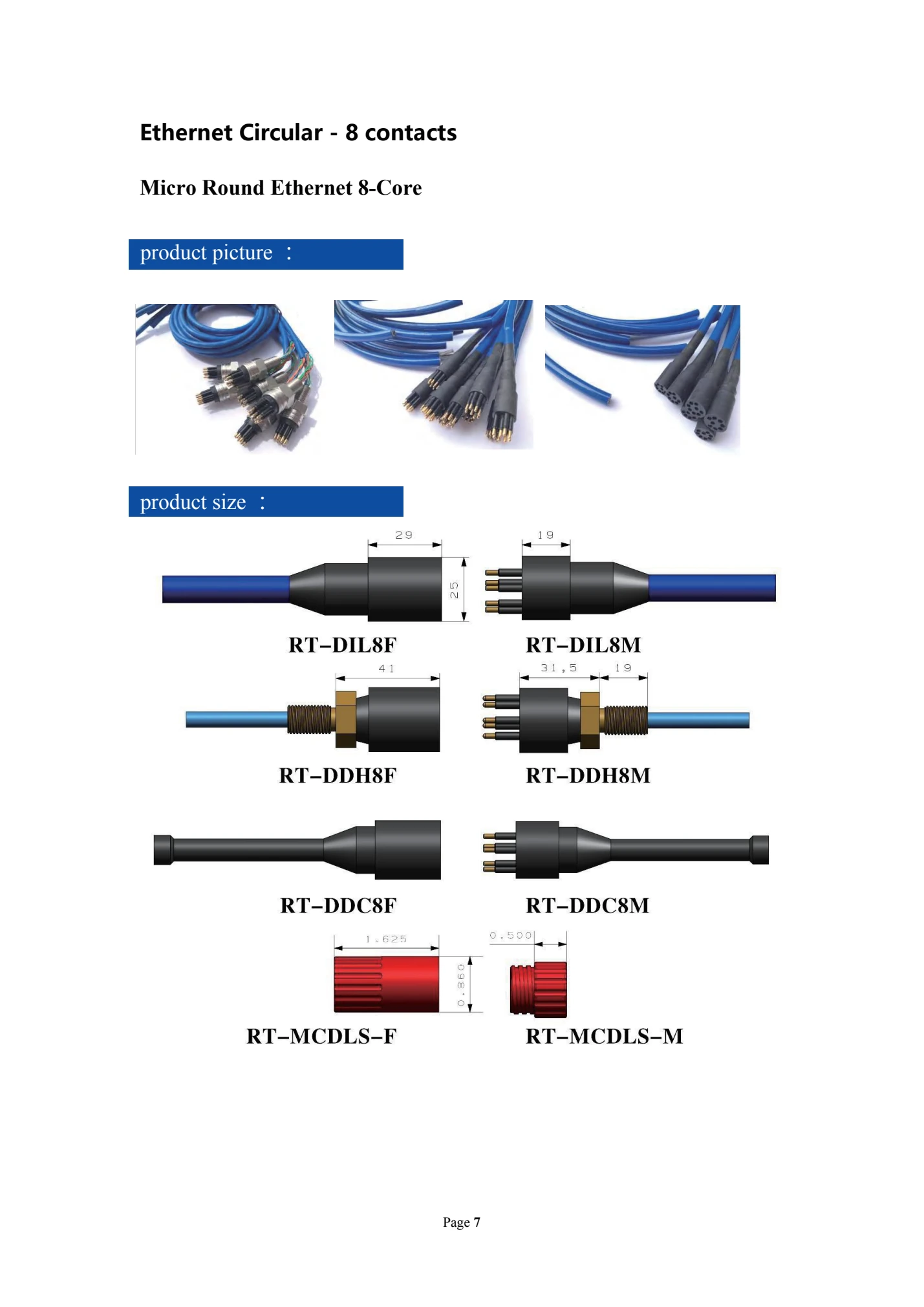Ethernet Series: original catalogue, PDF page 9