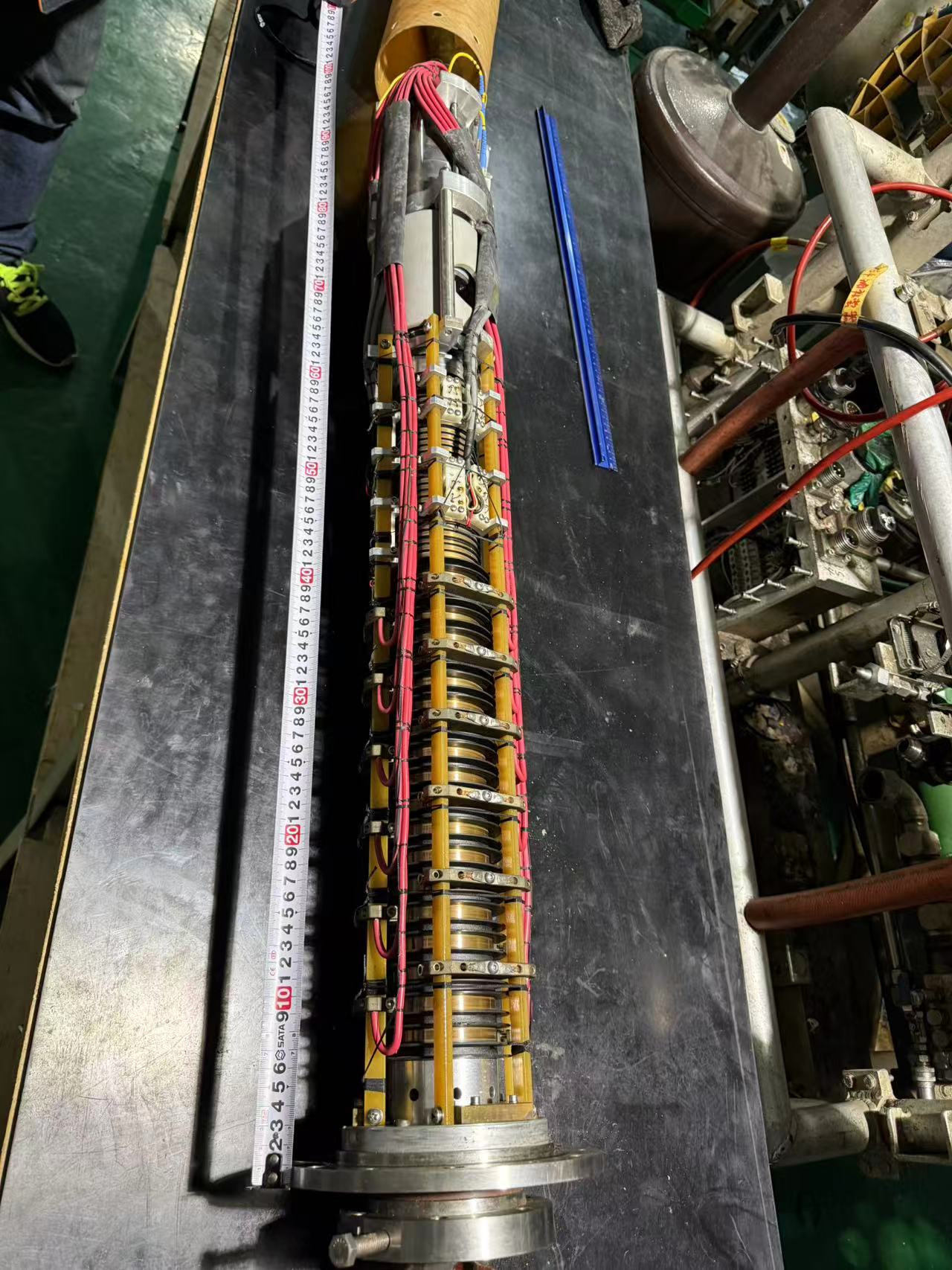 Slip ring assembly, view 1