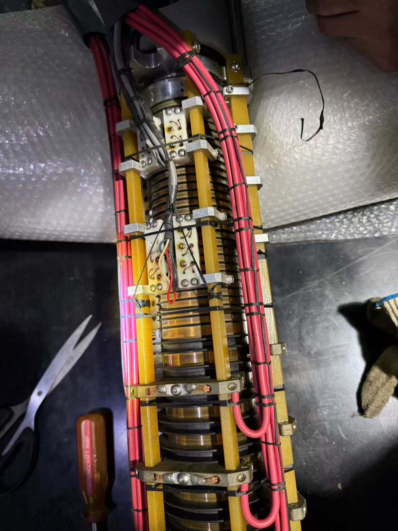 Slip ring assembly, view 4