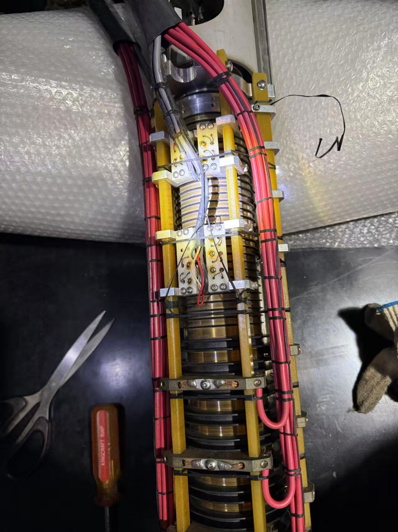 Slip ring assembly, view 6